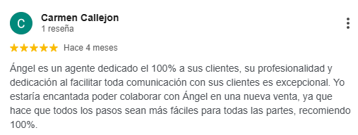 Qué opinan nuestros clientes sobre trabajar con Rivera Estates en la Costa del Sol 6 Qué opinan nuestros clientes sobre trabajar con Rivera Estates en la Costa del Sol